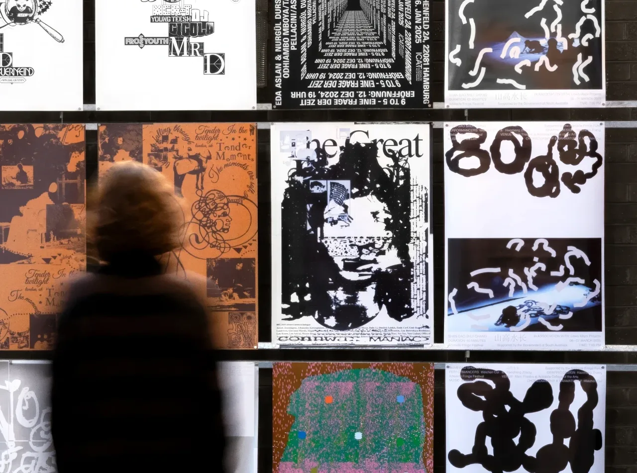 POSTER SYSTEM "THE GREAT REUNION", SELECTED AND EXHIBITED AT INTL, GLASGOW, 2025