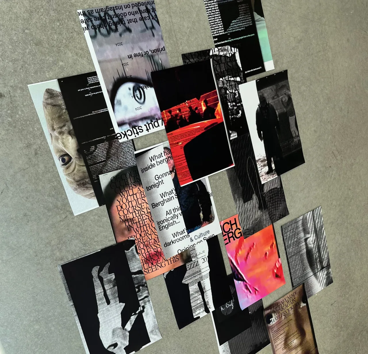 POSTERS FOR THE LAUNCH OF DOCUMENTARY FILM "ICH BIN BH", 2024